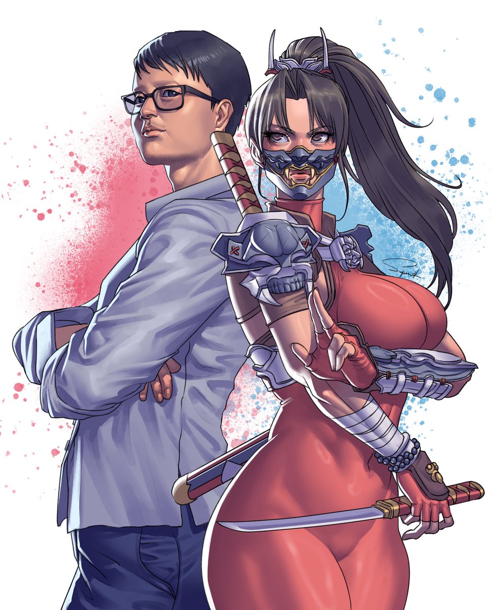 Really happy to draw Taki again, thank you <a href="/happytoki94/">Happytoki♡</a> for the support 😁👍🏽