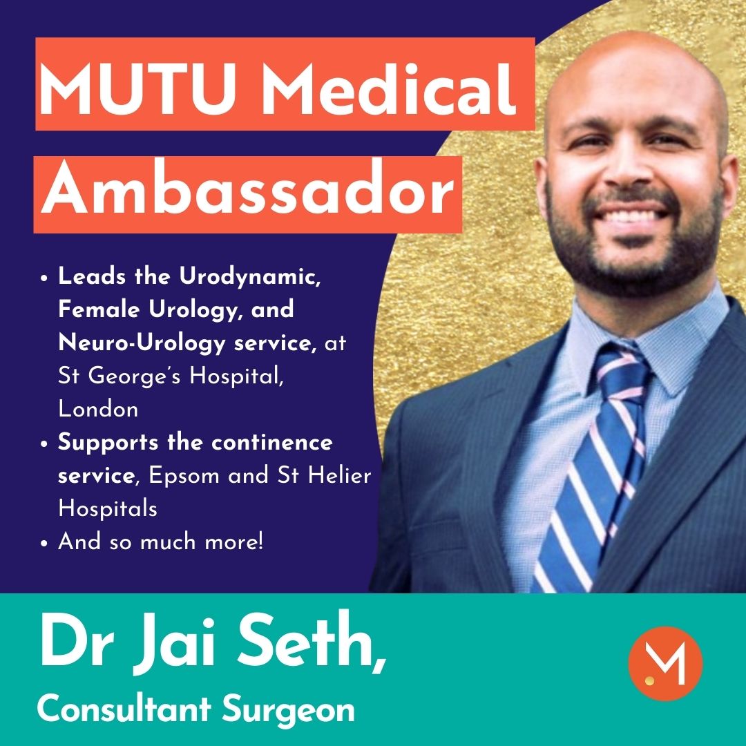 Meet another one of MUTU's Medical Ambassadors, the brilliant Dr Jai Seth. Help us give a warm welcome to Dr. Seth, we are so excited to have you on board - look out for more collaborations to come. 🧡 mutusystem.com/en-uk/team/dr-… #postpartum #postpartumbody #postpartumjourney