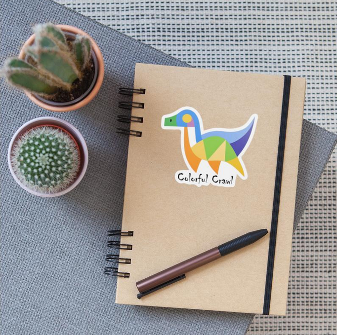 DiePlastikkarte's tweet photo. 🦖🌈 Unleash the fun with "The Colorful Dino" Sticker! Perfect for dino lovers & color enthusiasts. Brighten up your space now! 🌟🌟 #DinoLove #ColorfulCreatures #StickerMagic https://t.co/4oxBrR0sRc🎨🦕 https://t.co/6Af1wOPFxl