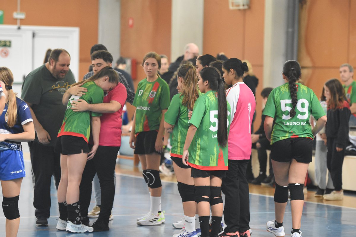 Nuestras chicas cadetes siguen mejorando partido a partido. Partido muy bonito el jugado frente al Ibaizabal