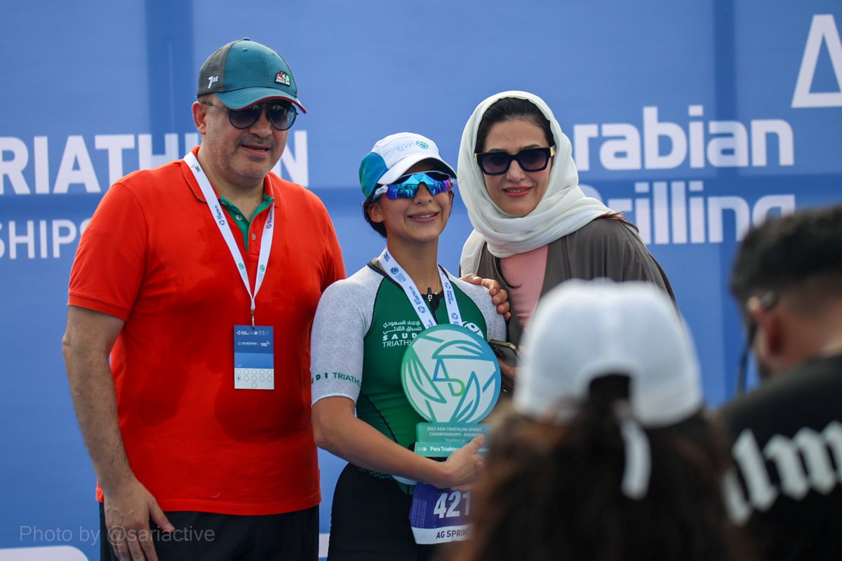 📸| 
مشاركة بطلة المنتخب البارالمبية رنيم الفرائضي في #بطولة_اسيا_لسبرنت 🤩💪🏼

#ترايثلون_السعودية
#الحفر_العربية
#Arabian_Drilling