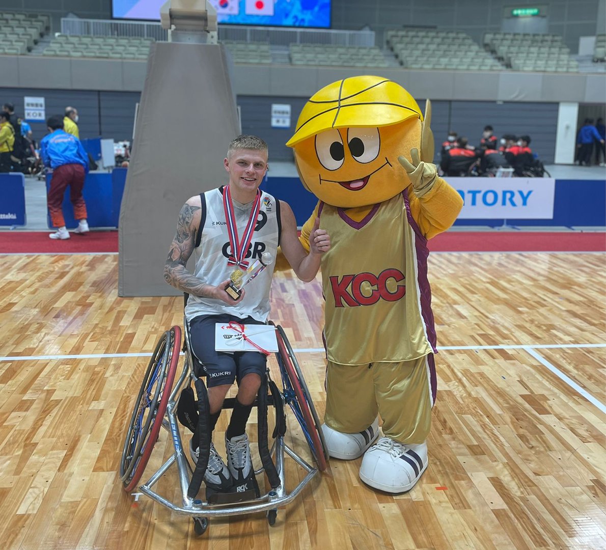 A massive well done to the GB Men's U30 team on their performances at the Kitakyushu Champions Cup in Japan! The team went 5/5 against Korea and Japan 🏀🏆

Read: britishwheelchairbasketball.co.uk/2023/11/gb-cla…