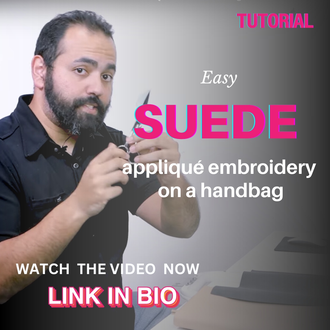 Join our exclusive tutorial on creating stunning suede appliqué designs that'll take your accessory game to the next level! 🎨✂️ 

l8r.it/bhPi

#SuedeApplique #DIYHandbag #LuxuryCrafting #GetCreative