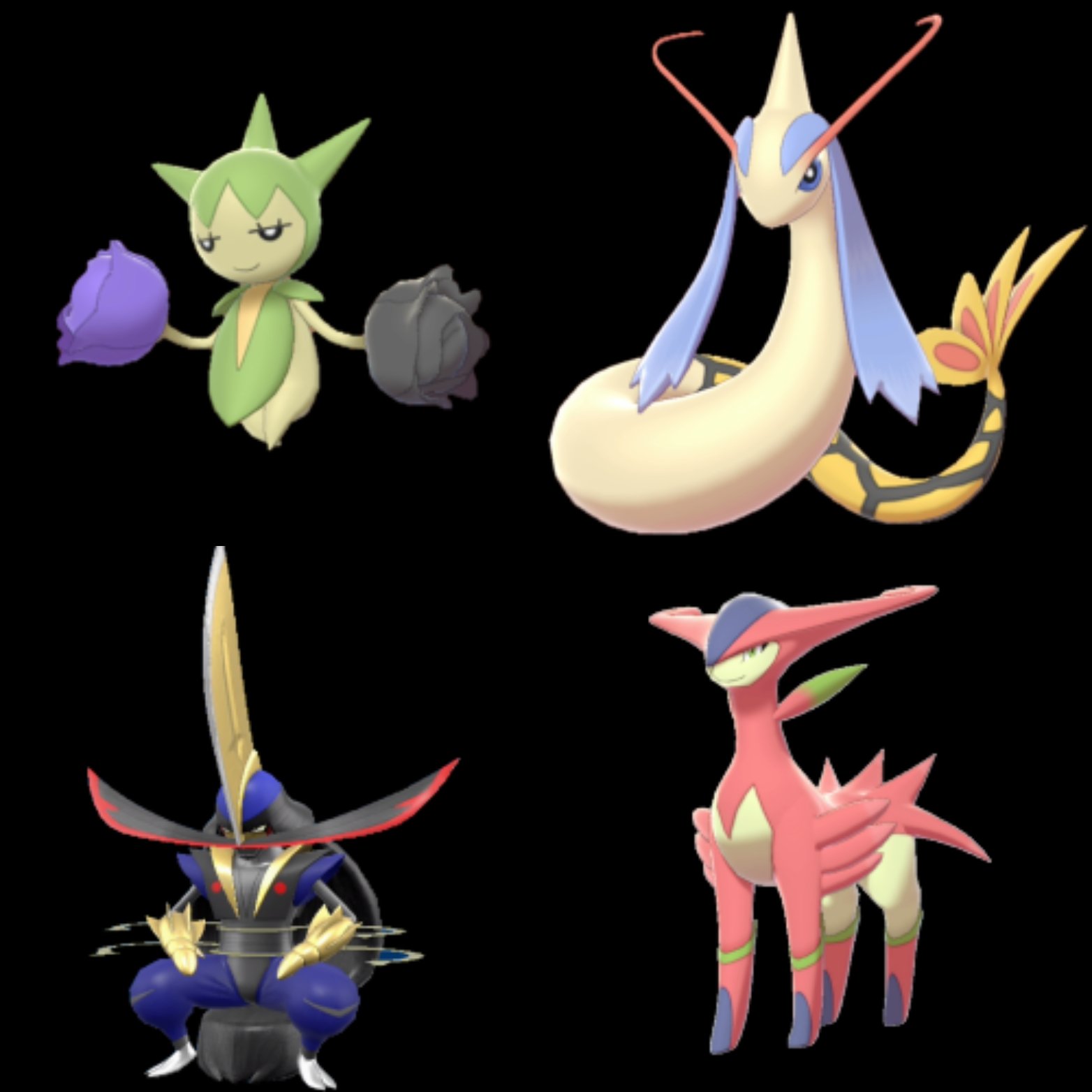 SHINY CATHERINE 🥸 on X: These are my top 4 shiny Pokémon