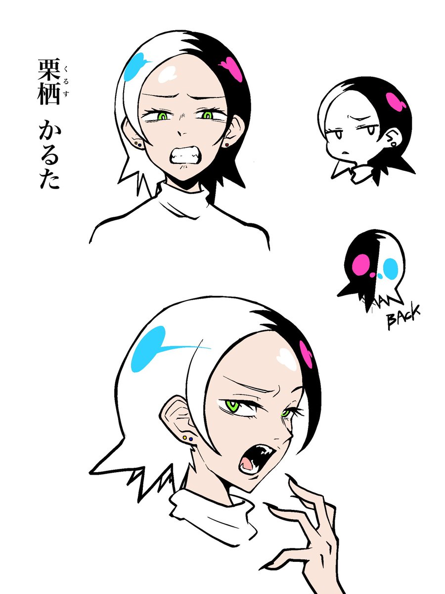 デザインは気に入っている子たち。
みんな目つき悪いぜ。 