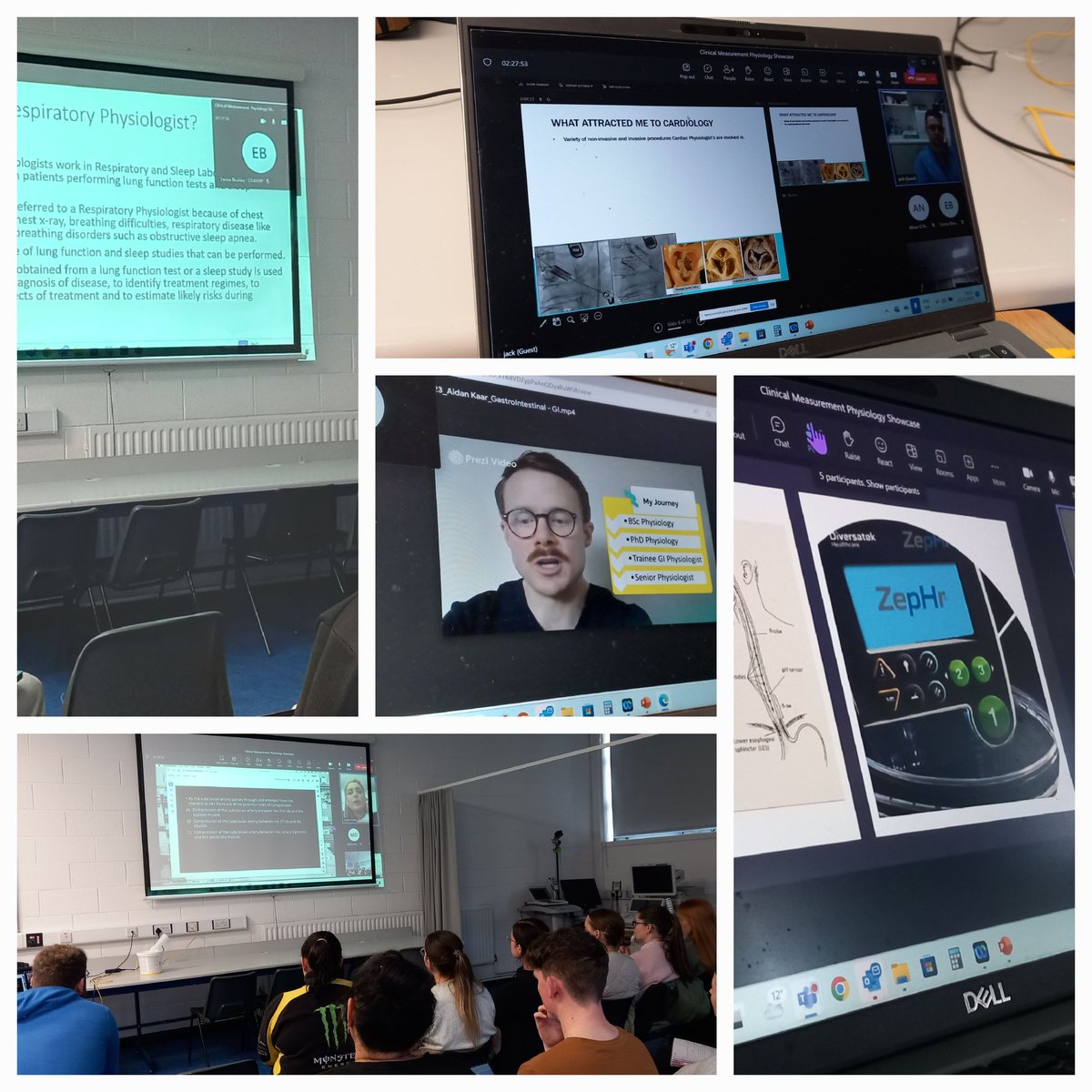 Many thanks to all our ten speakers across the five disciplines who gave our <a href="/atusligo_ie/">ATU Sligo</a> MSc in Clinical Measurement Physiology Students great insight to the various roles, with lots of practical advice too.
<a href="/tanyabyrnepratt/">TanyaByrnePratt</a>