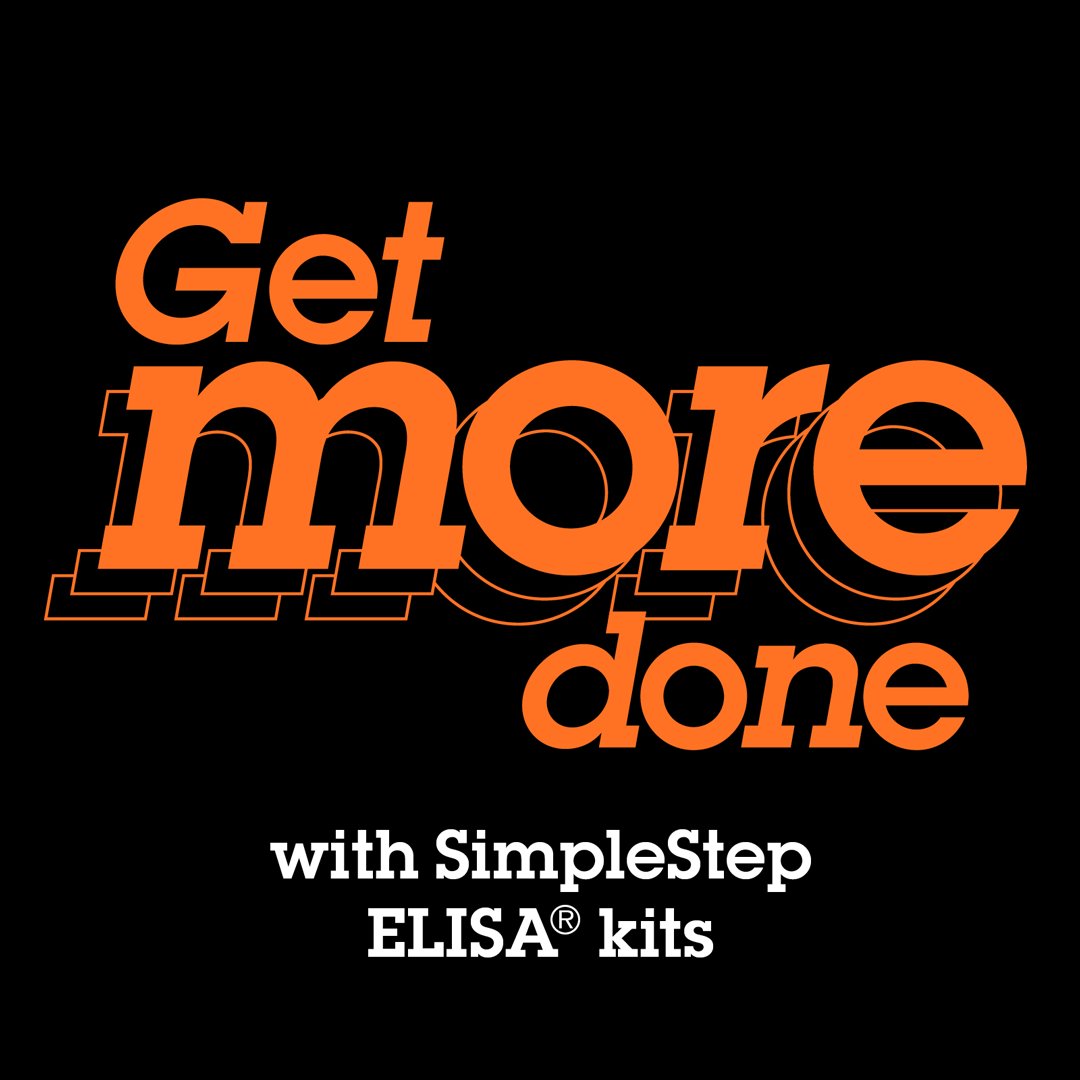 abcam's tweet photo. Our one-wash SimpleStep ELISA® kits will get you there faster, with no compromise on performance.
We have over 1,400 kits in our portfolio, including our new 10-pack sizes and 384-well kits. 
Discover our range of SimpleStep ELISA® kits  https://t.co/L6AfZIJX8Z

#ELISAkit https://t.co/1JxFgXRCoy