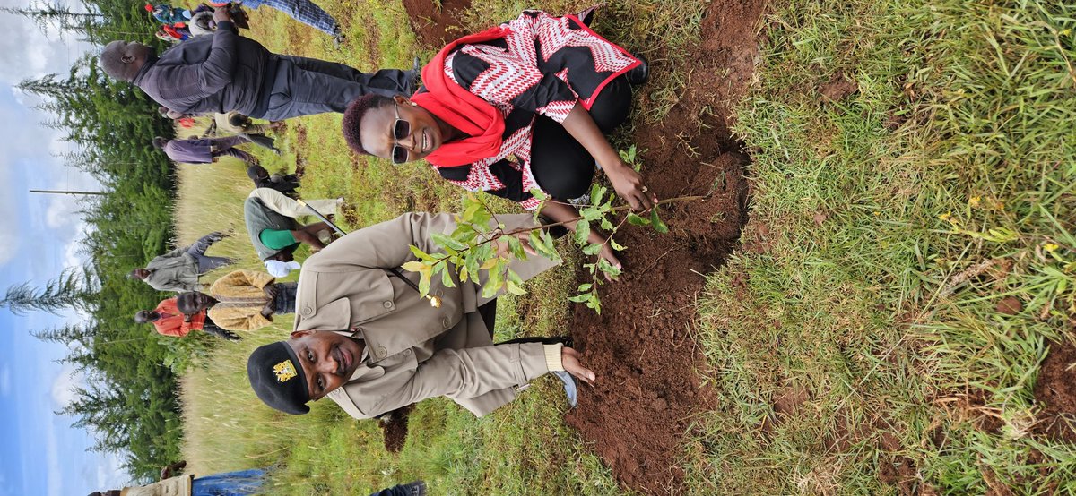 jeptumrm's tweet photo. Heeding the call , taking responsibility and greening Kenya. https://t.co/pzVCLtbzFt