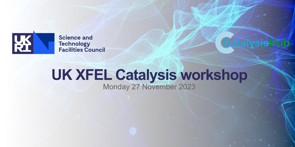 This month we have “The Impact of XFELs on Catalysis” in person workshop at Rutherford Appleton Laboratory - 27 November. Themed on different aspects of the science and technology that an advanced XFEL is anticipated to impact. Register for free at tinyurl.com/xfelworkshop #XFEL