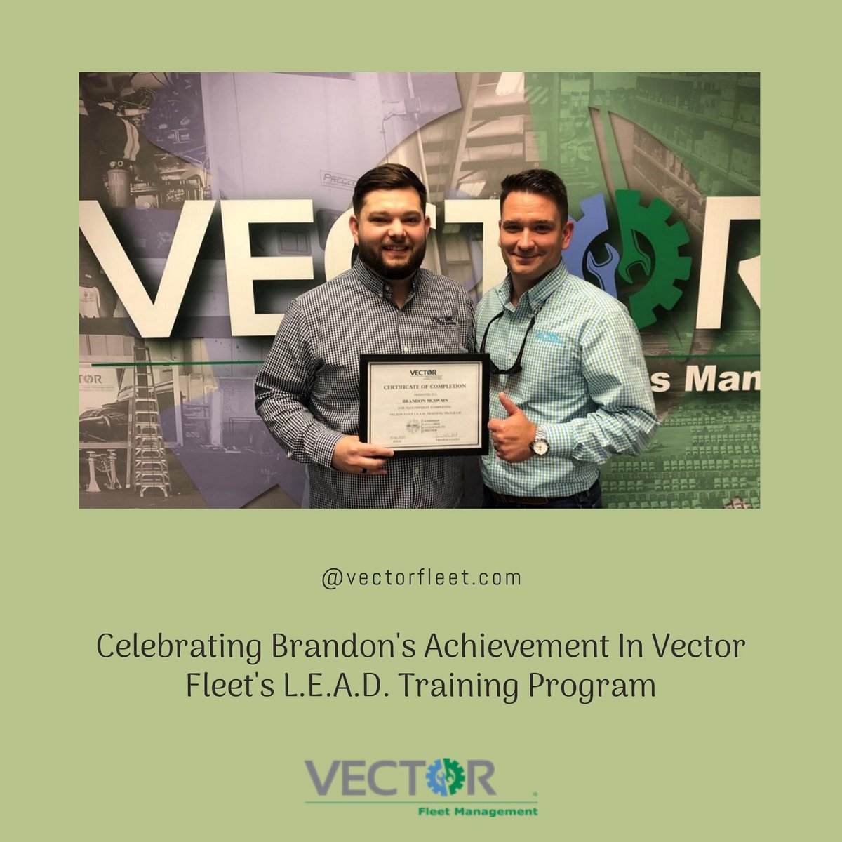 We would like to congratulate Brandon for successfully completing the Vector Fleet L.E.A.D. Training Program! 🥳 We applaud his dedication and wish him continued success in his career. 🌟
#fleet #training #fleetmanagement #skills #leadership #fleetoperations