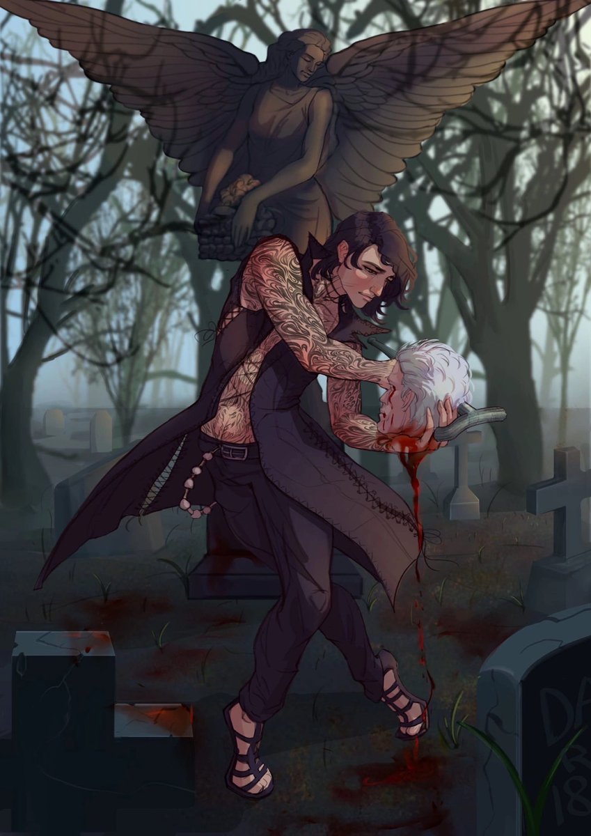 V’s macabre dance 
#dmc #DevilMayCry #V