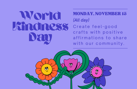 HauppaugePL's tweet photo. We're celebrating World Kindness Day. Visit the library to make a craft that will be shared with our community.
#WorldKindnessDay #Crafts #Community #HauppaugeLibrary https://t.co/aIoFp3rawq