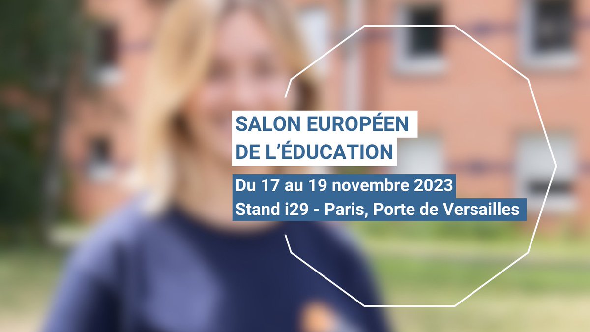 [#SALON] 📢 Venez découvrir le parcours d'ingénieur généraliste à #EcoleCentraleLille au Salon Européen de l'Éducation

📅 Du 17 au 19 novembre 2023
🤝 Stand i29 aux côtés des écoles Centrale
📍 Paris, Porte de Versailles

🧷 Inscription gratuite :  bit.ly/46dU0Jh