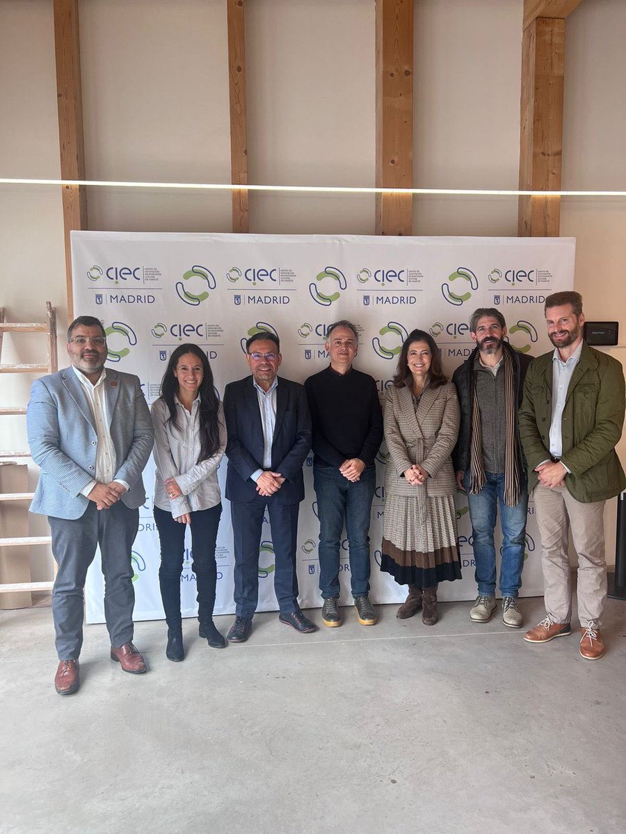 ⭕️🇪🇸 Estamos en España, conociendo la experiencia de otras instituciones que impulsan el desarrollo sostenible. En esta ocasión, sostuvimos una reunión con el Centro de Innovación para la Economía Circular de Madrid <a href="/CIEC_Madrid/">CIEC MADRID</a>.