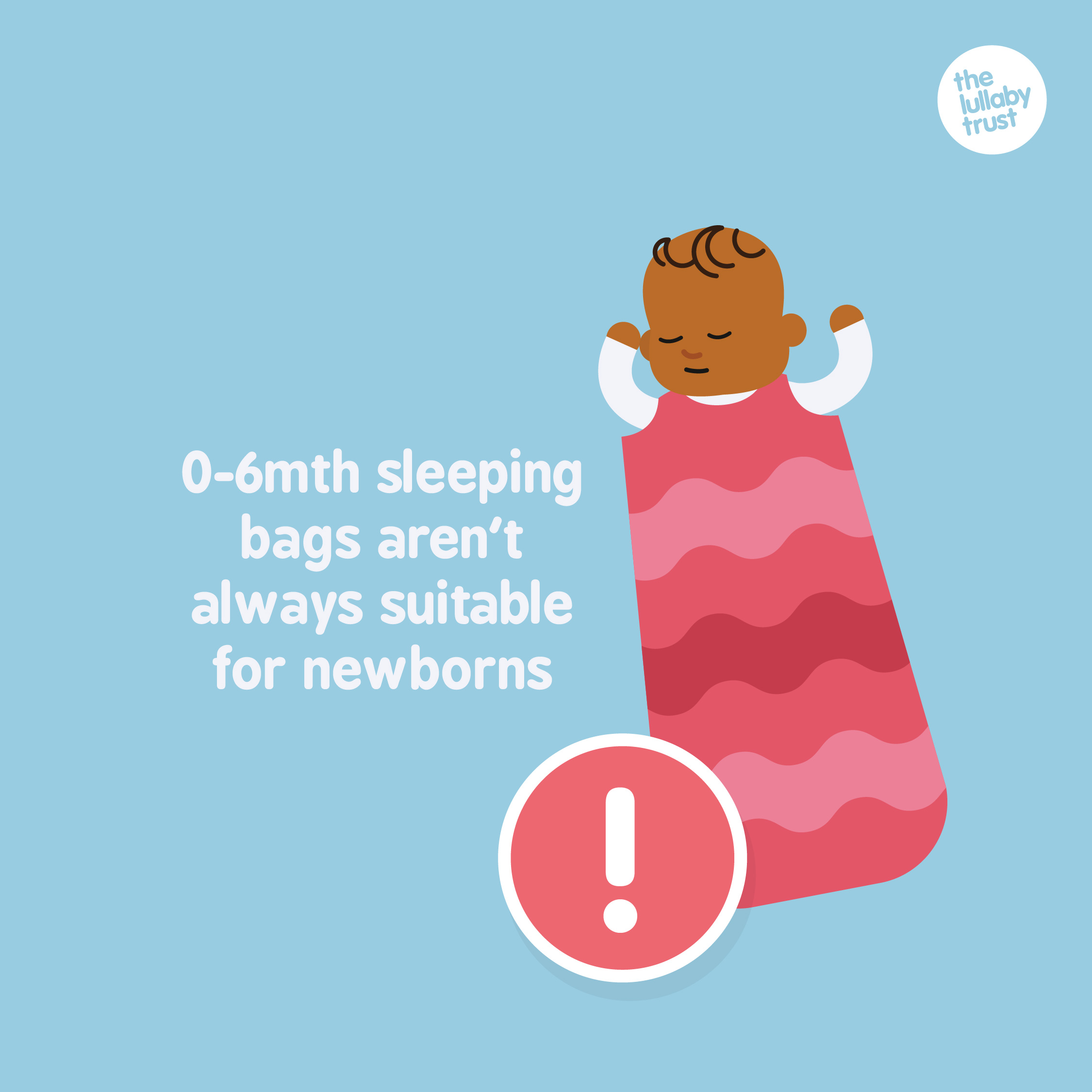 Lullaby trust on sale sleeping bags