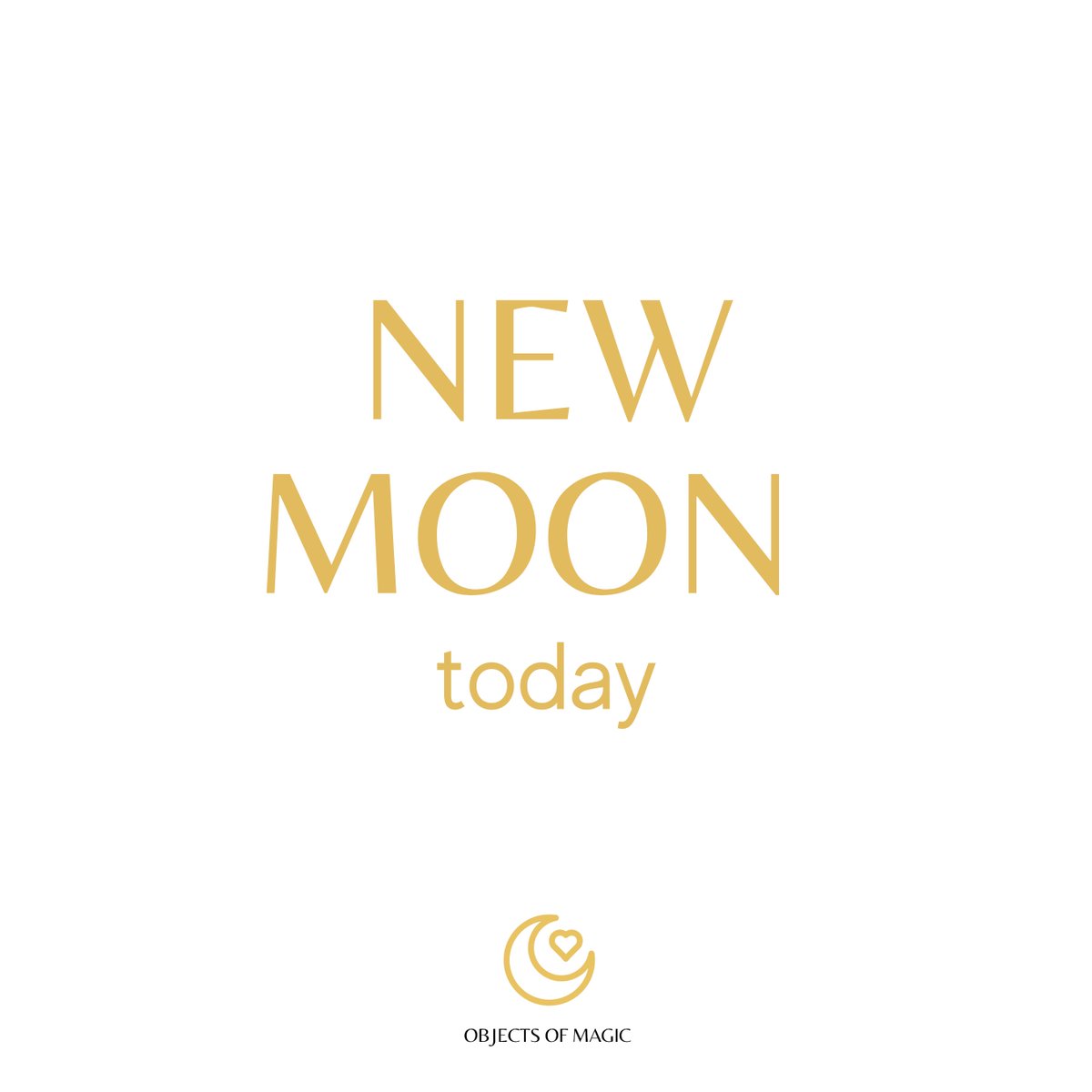 objectsofmagic's tweet photo. Just a heads up, it's the New Moon today— a perfect opportunity for fresh beginnings and setting new intentions. Don't forget to take a moment to reflect, release, and manifest the positive energy this lunar phase brings. 🌑✨ #NewMoonMagic #FreshStart #Intenti... https://t.co/gDrYq2CqZ5