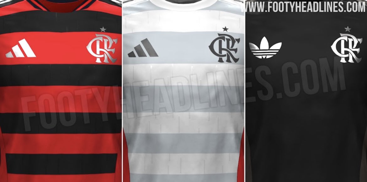 Os modelos do Flamengo para a temporada 2024-2025, segundo o site Footy Headlines.

Gostaram?