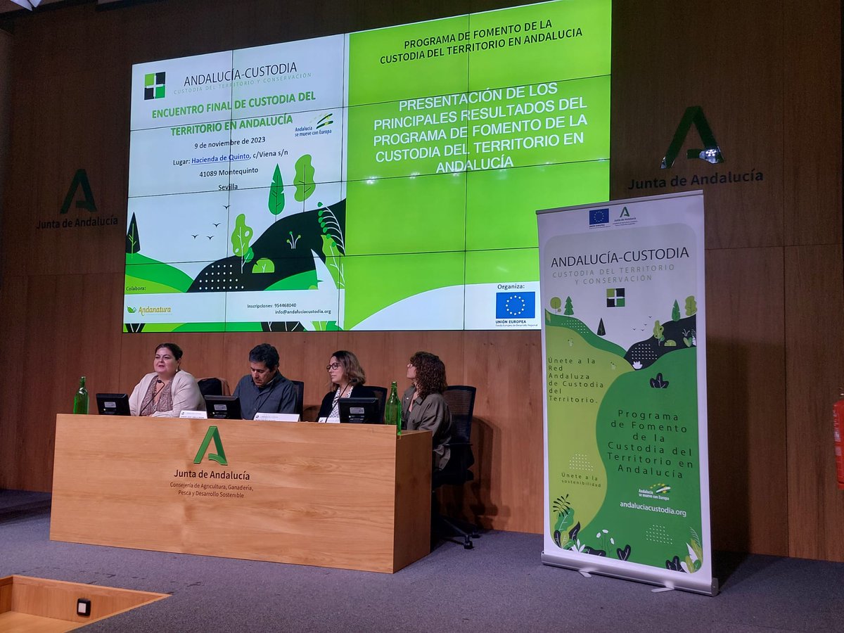 ¡Gracias a <a href="/Tumbabuey/">TUMBABUEY</a>, <a href="/salarte_org/">Salarte</a>, <a href="/MEMOLabUGR/">MEMOLab</a>, <a href="/SEO_BirdLife/">SEO/BirdLife</a>, <a href="/FGlobalNature/">Fundación Global Nature</a>, <a href="/AlmijaraAmma/">Asociación Almijara</a> <a href="/FSNaturaleza/">Fundación Somos Naturaleza</a> y <a href="/FBiodiversidad/">Fundación Biodiversidad</a> por compartir vuestra experiencias y dejarnos aprender de vosotras! #CustodiadelTerritorio #YohagoCustodia