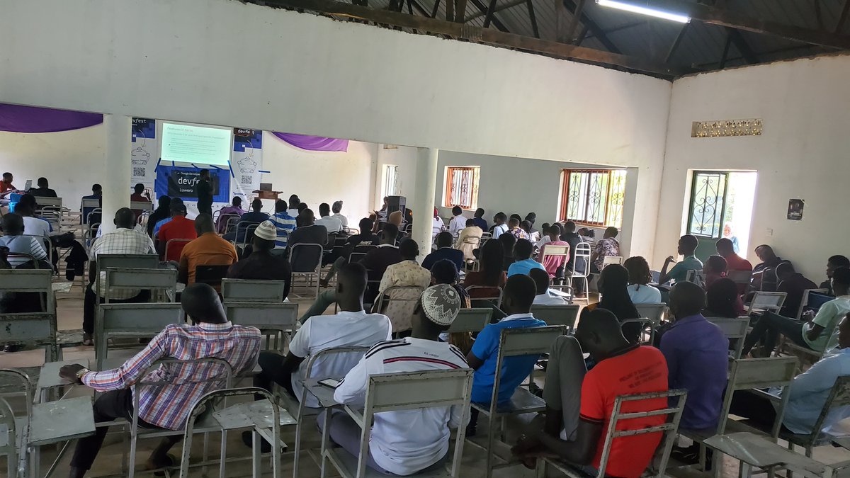 GDGLuwero's tweet image. DevFest Luwero 2023 was a huge success, thanks to everyone who made it possible!
We had an amazing turnout and some incredible speakers. We're so grateful for the support of our community, and we can't wait to do it all again next year! We couldn't have done it without you!