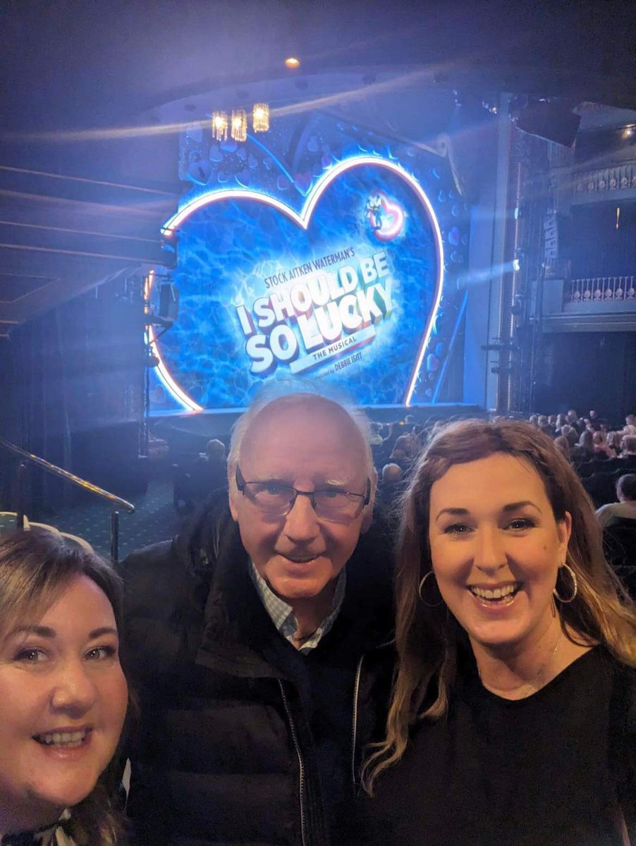 Met a childhood icon last night, the amazing <a href="/PeteWatermanOBE/">Pete Waterman</a>, at the equally fabulous “I should be so lucky” production. Fabulously produced, great storyline, laugh out loud jokes, and as for the music…. It’s going to be huge! If you fancy lunch Pete it would be my pleasure!