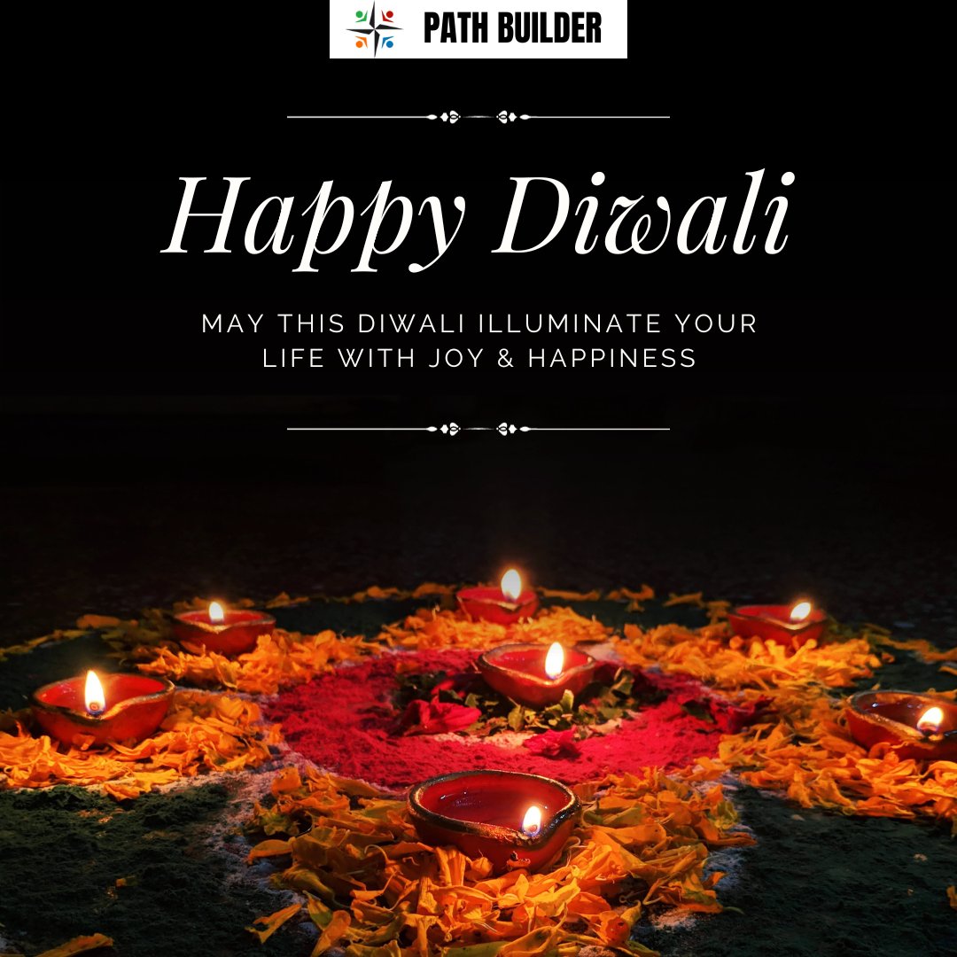 builder_path's tweet photo. Wishing you a sparkling Diwali ✨ filled with joy, prosperity, and the warmth of loved ones. May the festival of lights illuminate your path with happiness and success. 🪔
Happy Diwali! 🎉

#FestivalOfLights #diwaliwishes #festivalofwealth #pathbuilder https://t.co/8fbj187Qow