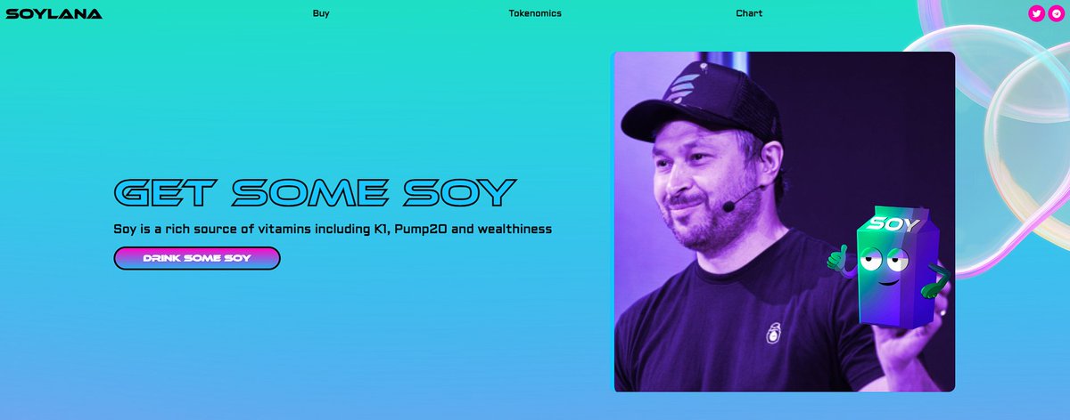 Soy boys ! Our website is online 💻
Take a look and sip $SOY 

You already know what's coming next !🥛  

soylanacoin.com