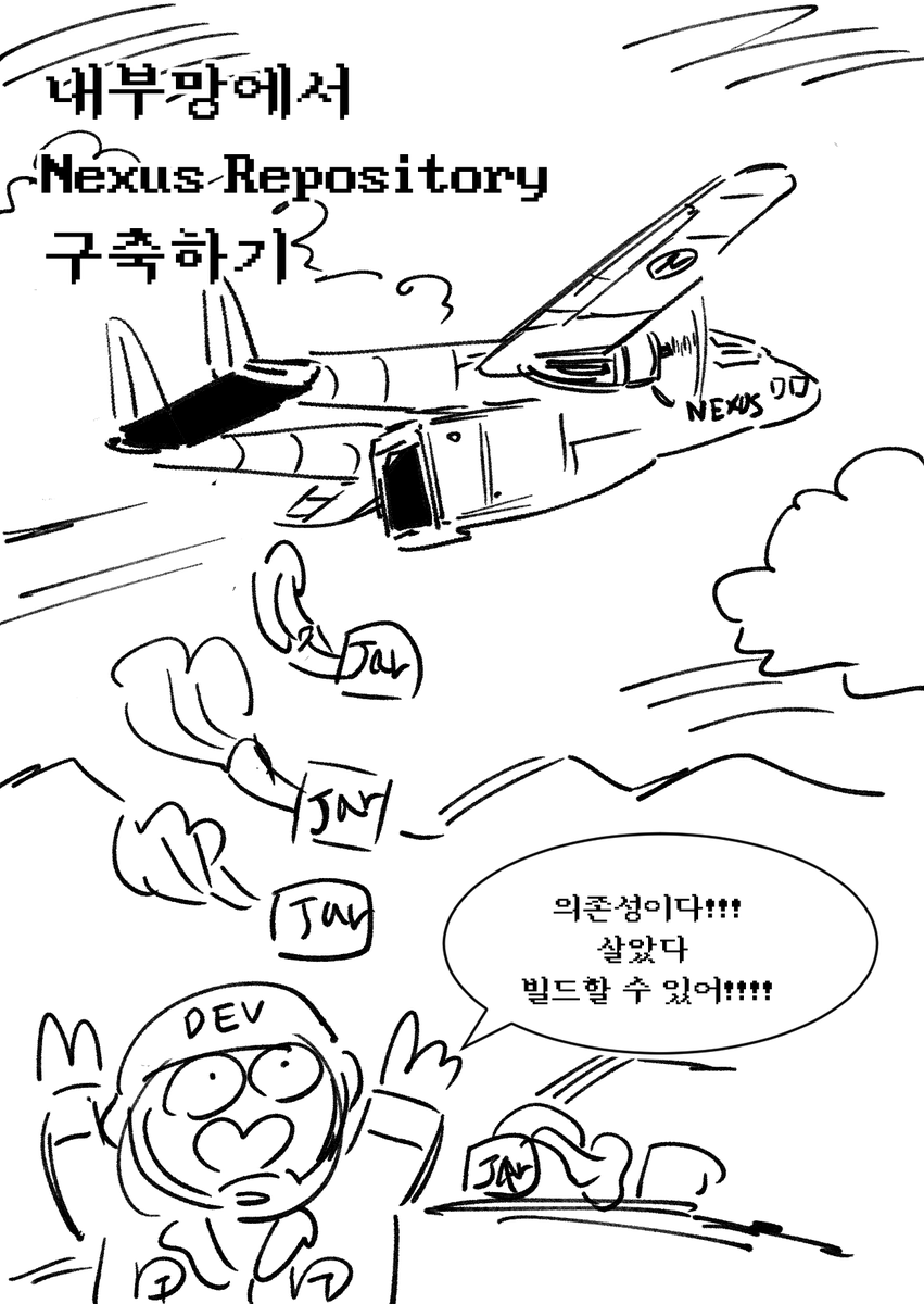 juhyeon_k's tweet image. 제가 velog 에 게재한 &quot;내부망에서 Nexus Repository 구축하기&quot; 포스트를 읽어보세요. velog.io/@kjh48001/%EB%… #velog