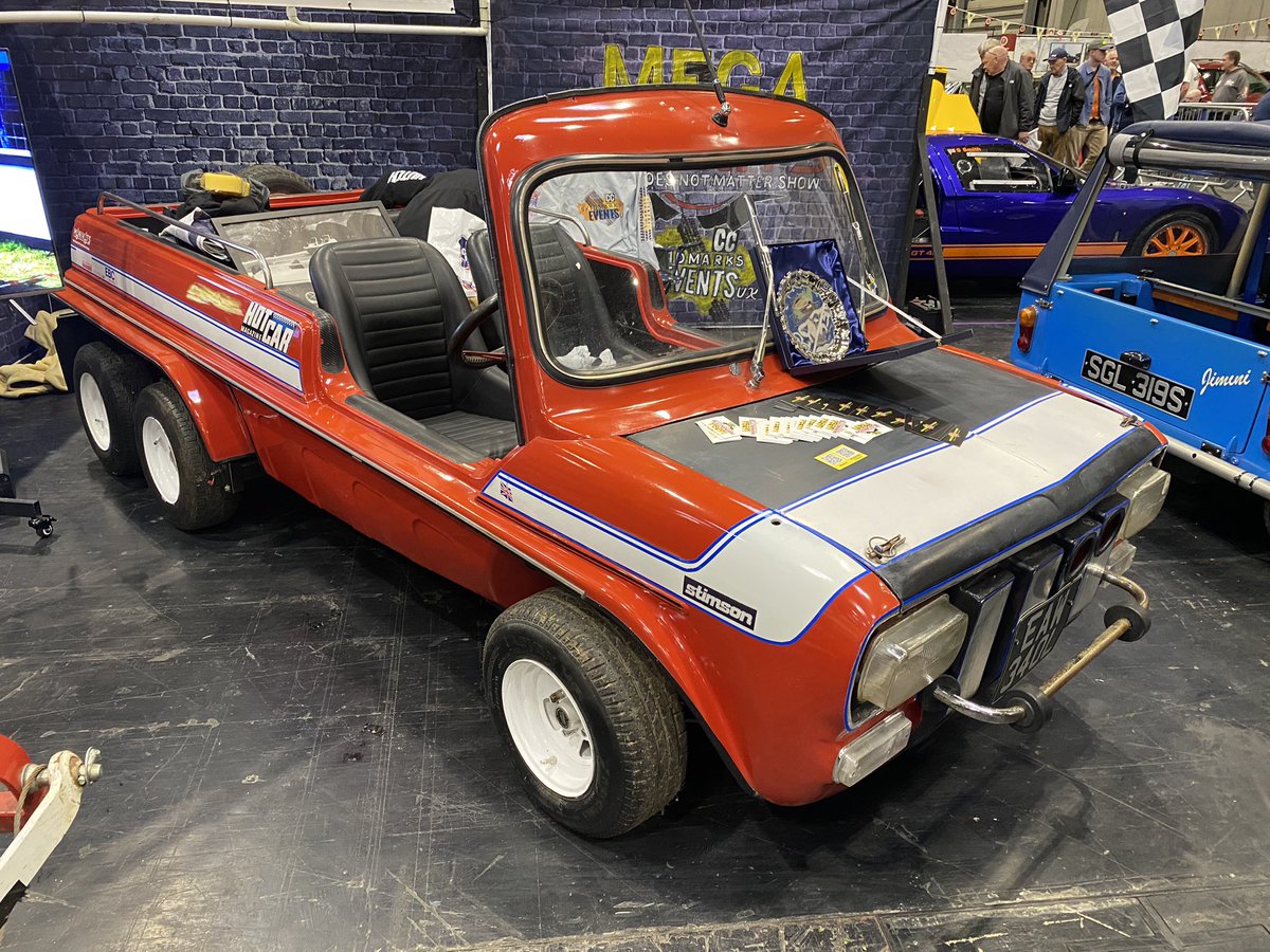 quillerrees's tweet photo. Final selection of oddities from NEC #stimson #bondequipe #skodalimo #fiat126 https://t.co/WX0gmBRgWv
