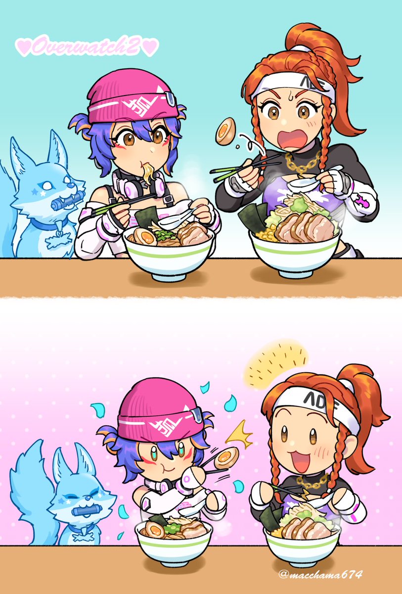 るせらーめん会💙🩷🍜
#Overwatch2