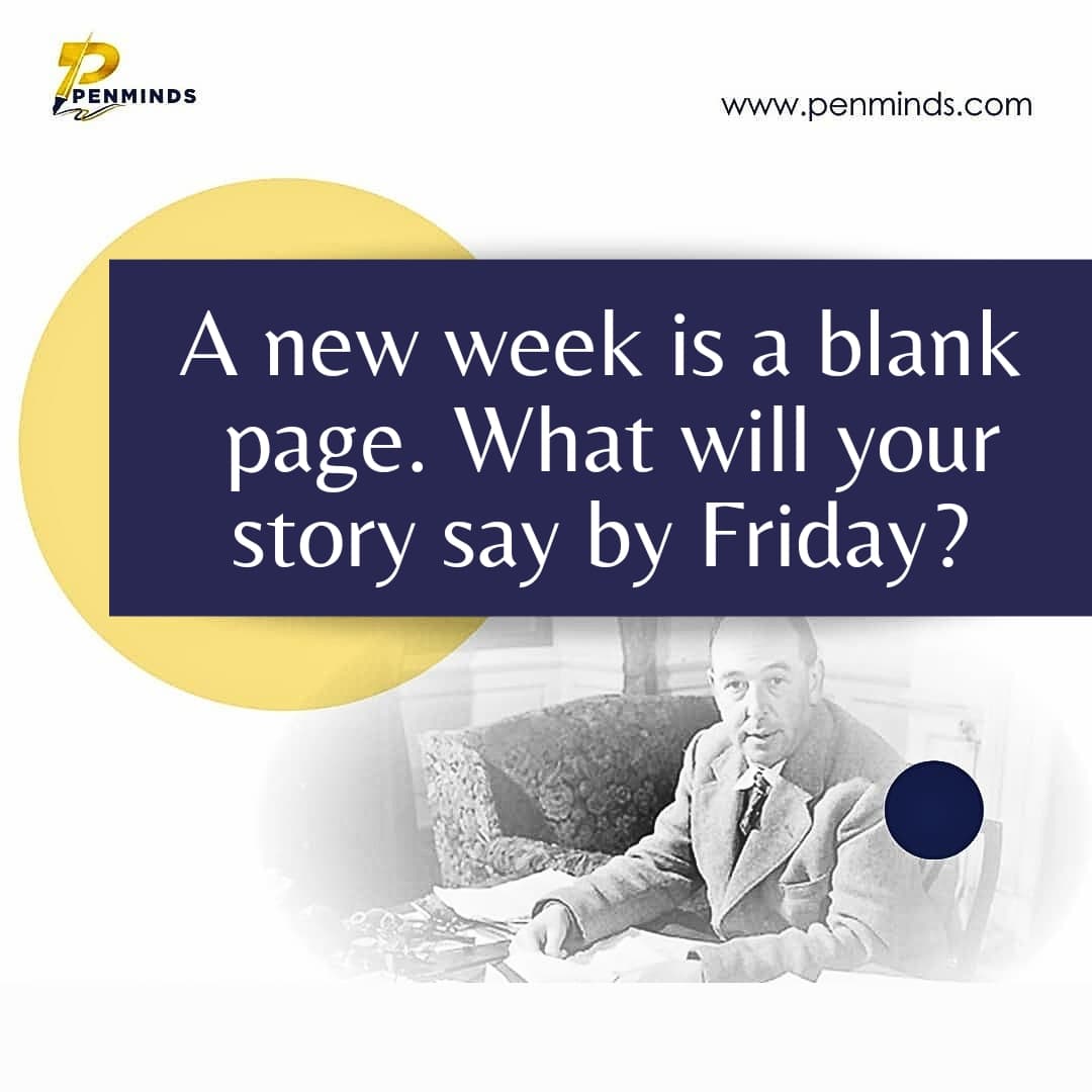 Penminds2's tweet photo. new week is a blank page. What will your story say by Friday? Write it with purpose! 📖✨

Have a great week!

#mindaymotivations #mondaythoughts https://t.co/zN8nDnTdKv