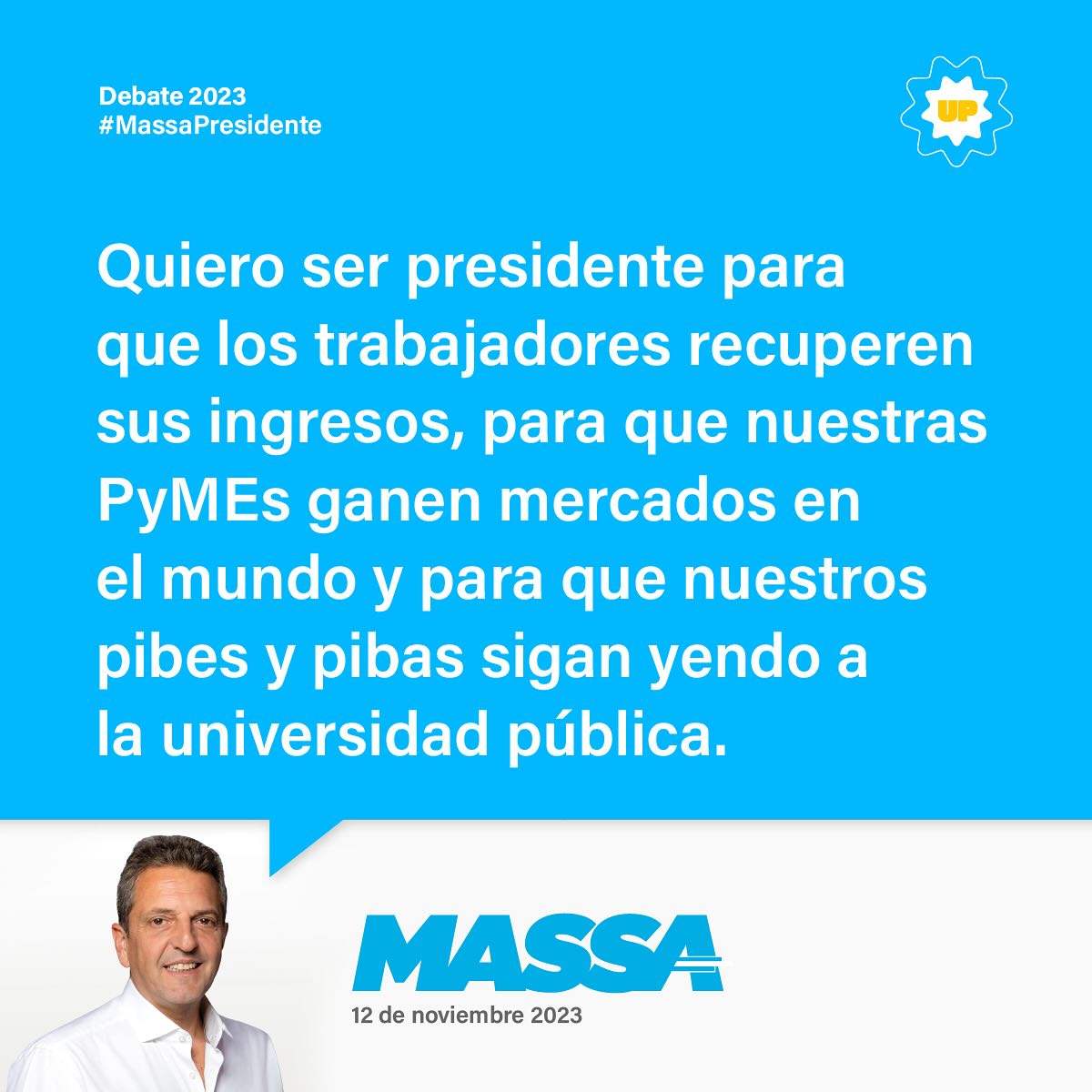 #MassaPresidente