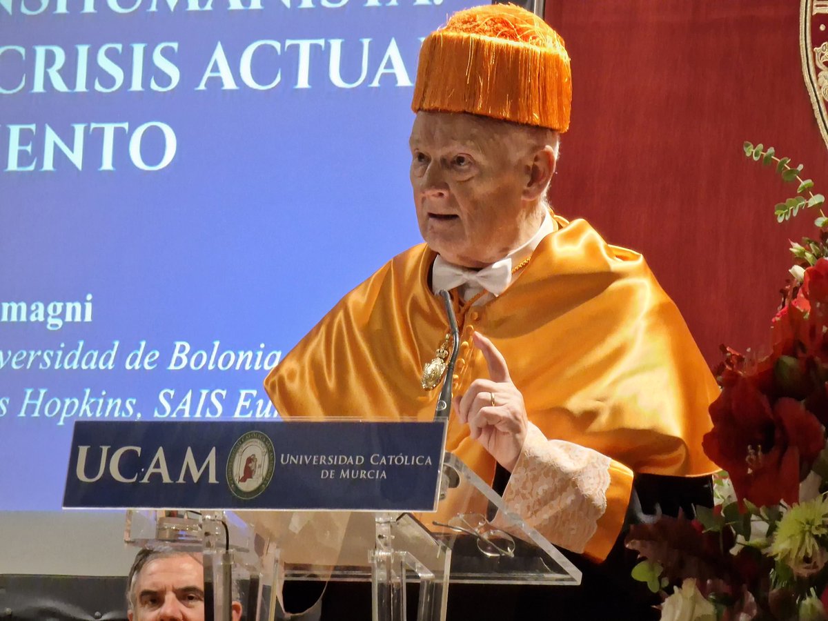 📢 Stefano Zamagni: "El cambio actual se produce cuando el robot ha pasado de sustituir el trabajo físico por el trabajo mental e intelectual con la llegada de la inteligencia artificial"