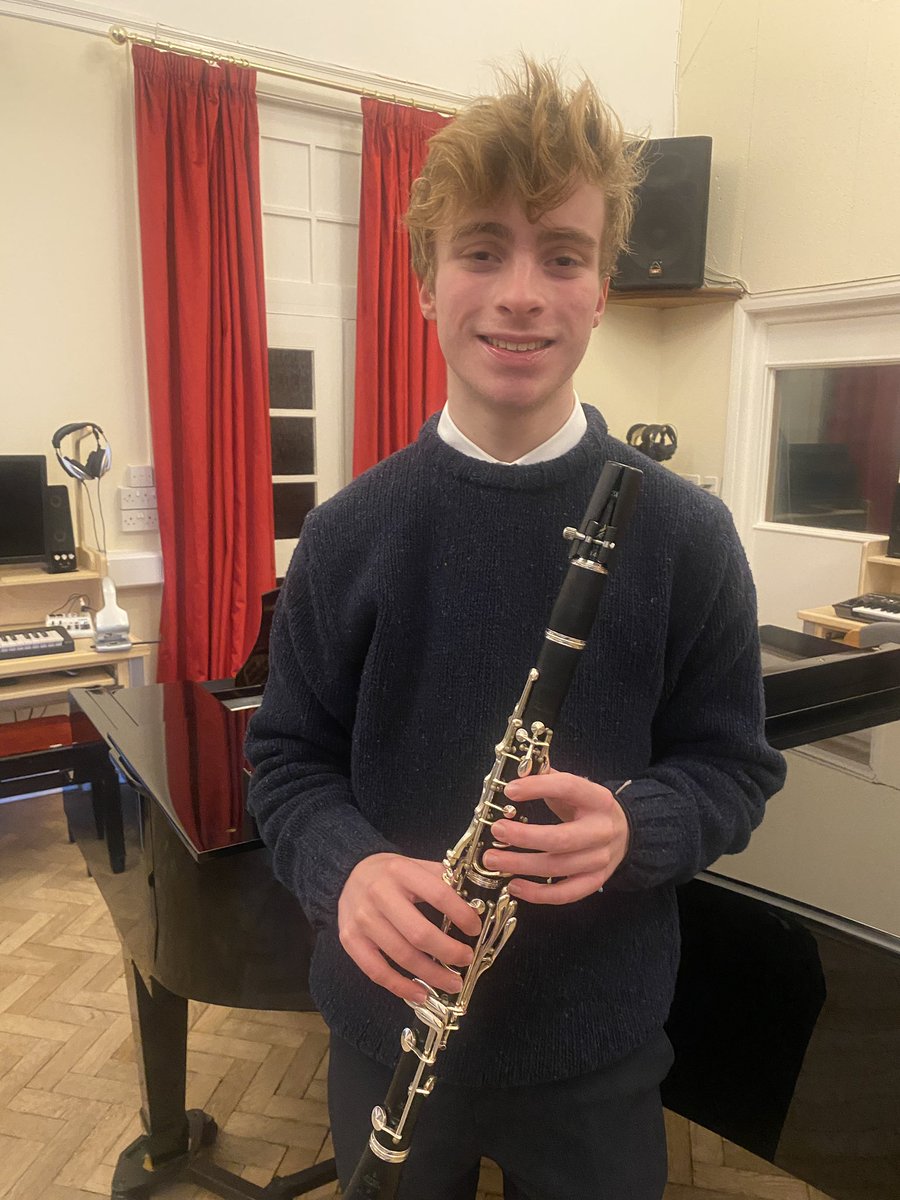 We are delighted that Ben has been offered a place at the RWCMD to study the clarinet in September!