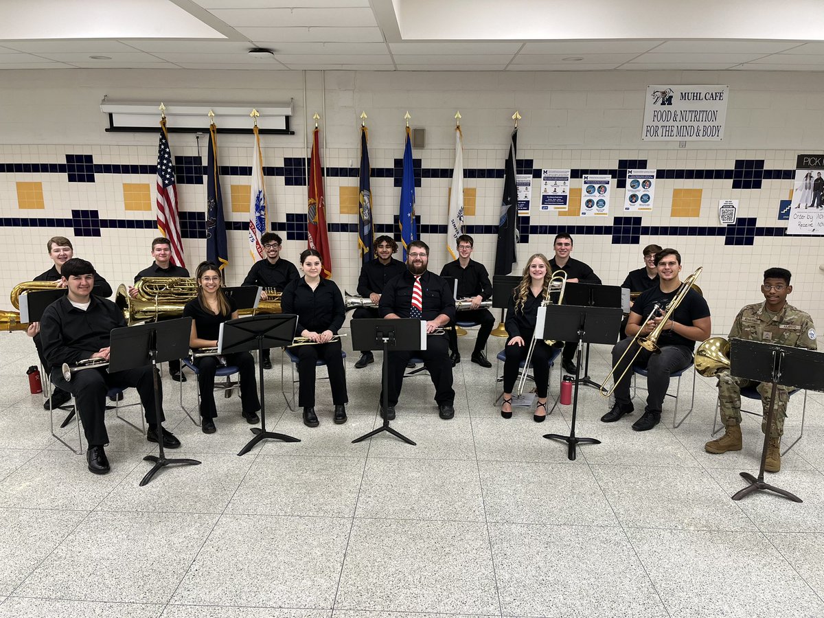 On Friday, MHS JROTC hosted a Veterans Day breakfast. Our students did a wonderful job, from the music to the presentations. Thank you for your service, Veterans! 🇺🇸