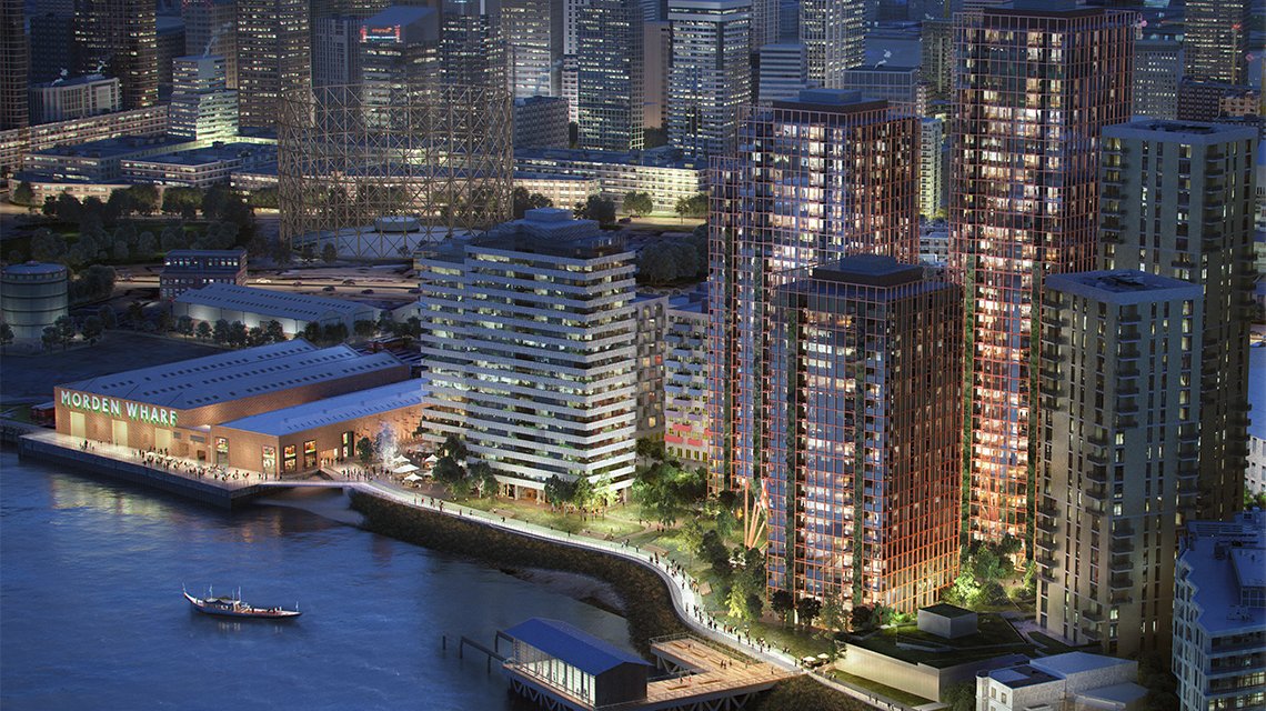Galliard Homes (@galliardhomes) on Twitter photo We are pleased to have acquired the 13.8-acre Morden Wharf development in the Royal Borough of Greenwich in joint venture with <a href="/CityDevLtd/">City Developments Limited (CDL)</a>.
The proposed development will span 13.8 acres, delivering around 1,500 new residential units: bit.ly/3QX0707 We are pleased to have acquired the 13.8-acre Morden Wharf development in the Royal Borough of Greenwich in joint venture with <a href="/CityDevLtd/">City Developments Limited (CDL)</a>.
The proposed development will span 13.8 acres, delivering around 1,500 new residential units: bit.ly/3QX0707