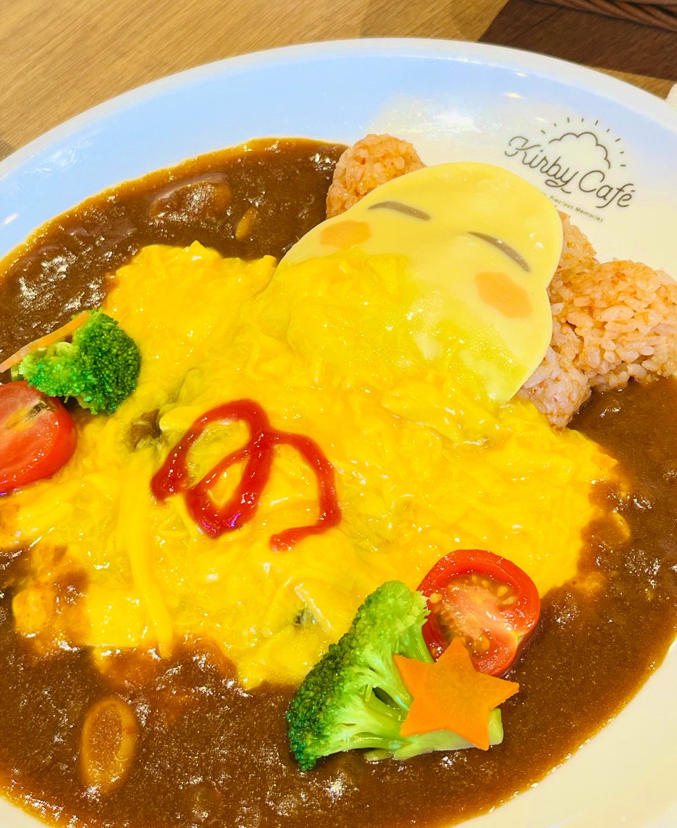 Rettymen's tweet image. 人生初カービィカフェ行ってきた～👏