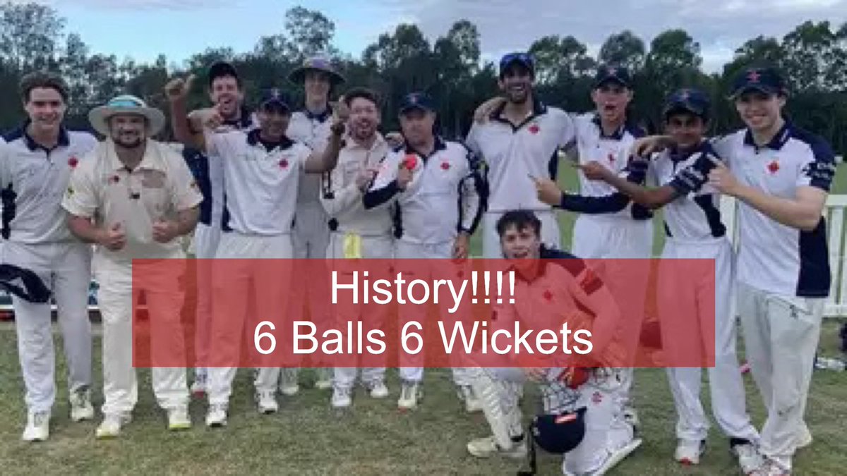 Gareth Morgan, a third-division Australian club cricketer and captain of Mudgeeraba Nerang & Districts Cricket Club, achieved a rare feat by taking six wickets in six balls, securing a dramatic four-run win over Surfers Paradise CC in the Gold Coast's Premier League Division 3…