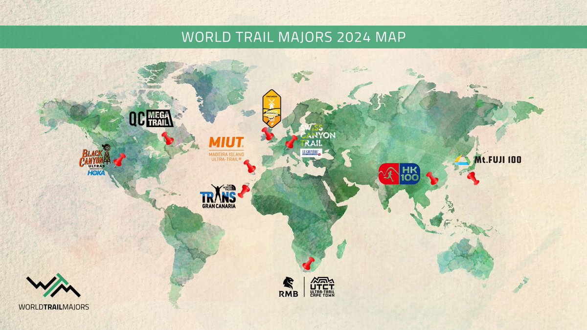 We are delighted to join 8 other iconic events for the inaugural @worldtrailmajrs in 2024: