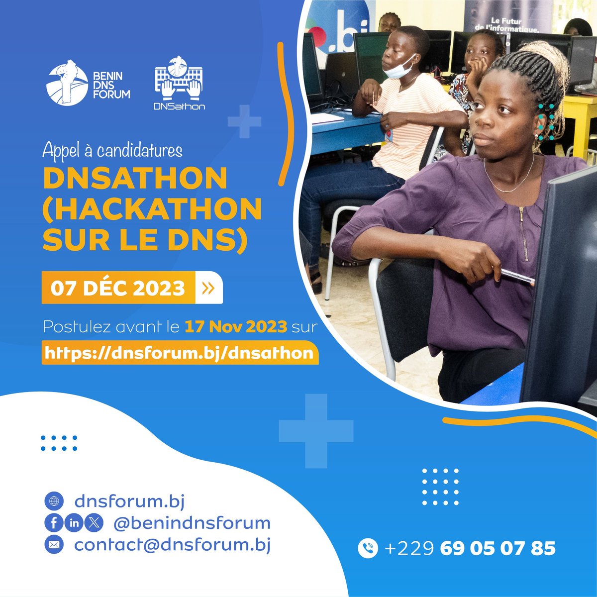 benindnsforum's tweet photo. L'appel à candidatures pour le #DNSathon se termine dans 5 jours ! 🗓️ Ne manquez pas cette chance de participer au hackathon sur le DNS. https://t.co/hlObabLdQr
Relevez le défi de mettre en œuvre une infrastructure DNS sécurisée et résiliente. 🛡️💻
#BDF2023 #DNS #Hackathon https://t.co/7vP3RPNJDx