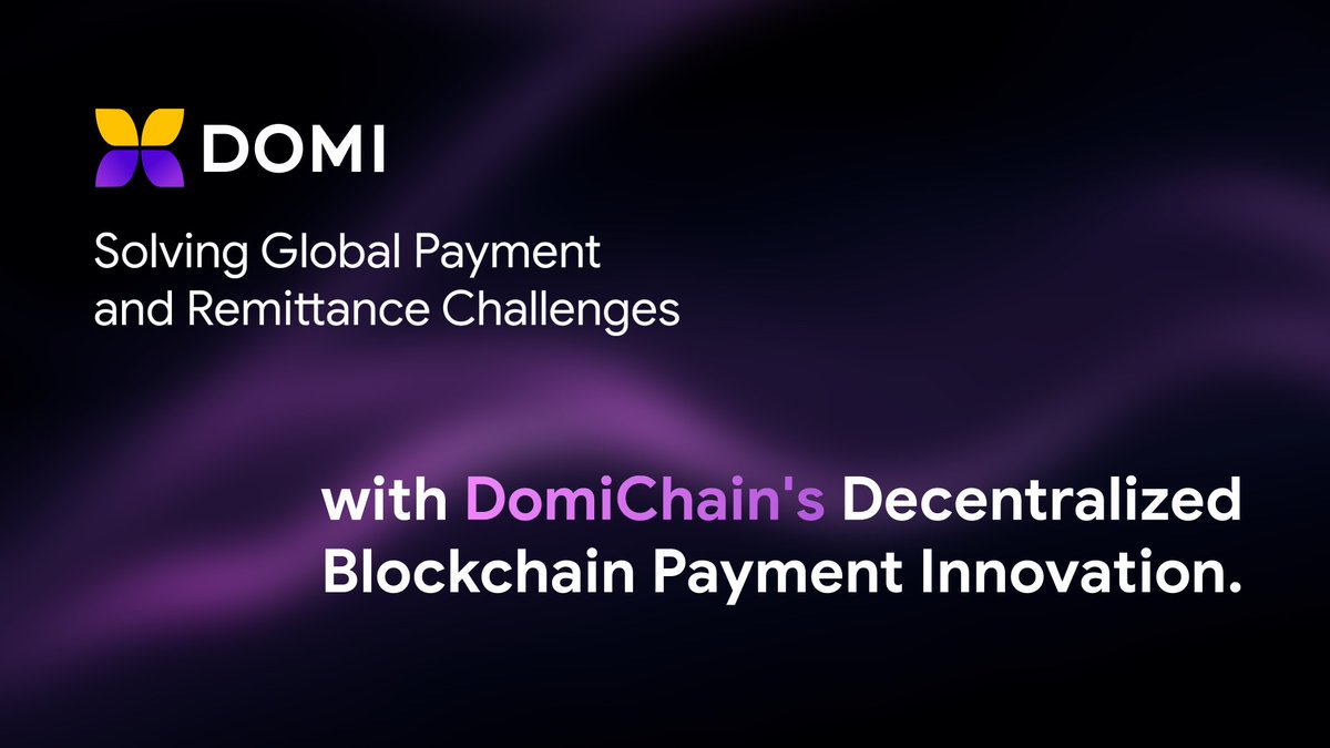 DomiChain tweet media
