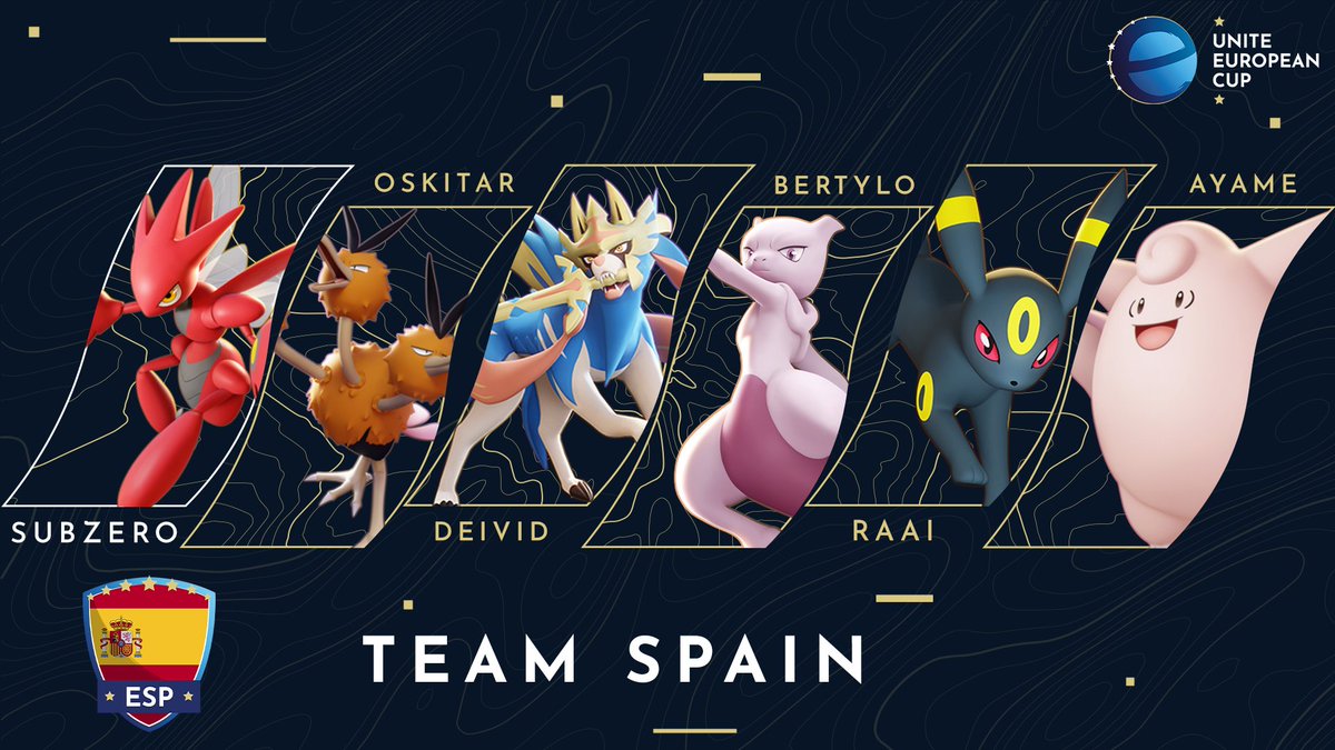 🇪🇸🔥¡Nuestros guerreros, no puedo estar más orgulloso de ellos!🔥🇪🇸
Vamos a darlo todo eso no lo dudéis y haremos que todos os sintáis representados.
<a href="/RoiRehh/">Roi❤️‍🔥</a> 
@LCO61913571 
<a href="/DeiviidPkm/">Deiviid ◓</a> 
<a href="/Bertylo2cm/">Bertylo</a> 
<a href="/xRaai_/">Raai!</a> 
@kayytoooo