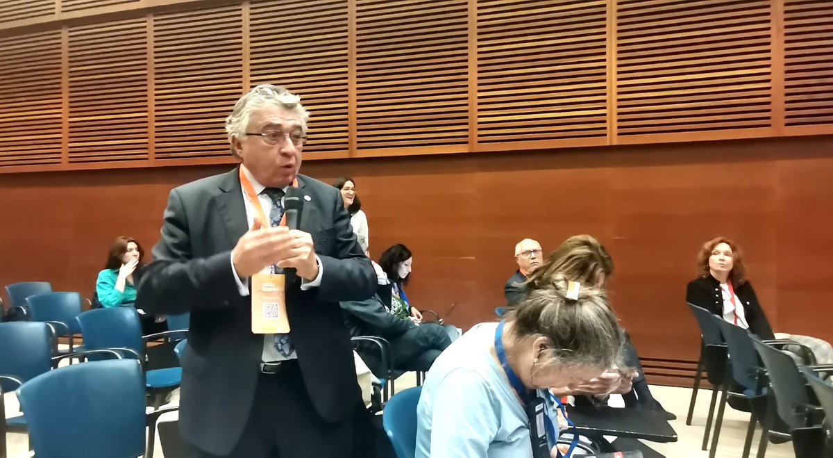 Prof. José Luis Monzón valora en la Conferencia de #Donostia los avances en la cuantificación de la #EconomíaSocial en los últimos años, y propone un capítulo específico en el sistema de cuentas nacionales de la ONU sobre Economía Social. Anima a @ilocoop @untfsse a promoverlo