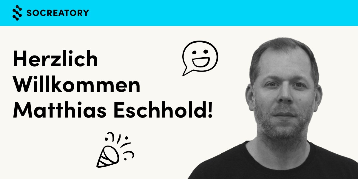 socreatory's tweet image. 🎉 Herzlich Willkommen in unserem Trainer:innen-Team @matthiaseschho1 🤩 Matthias erweitert unser Trainingsprogramm um ein spannendes Training zum Thema &quot;Evolutionäre Softwarearchitektur&quot;. 👉 socreatory.com/de/trainings/e… #softwarearchitektur #ittraining #welcome