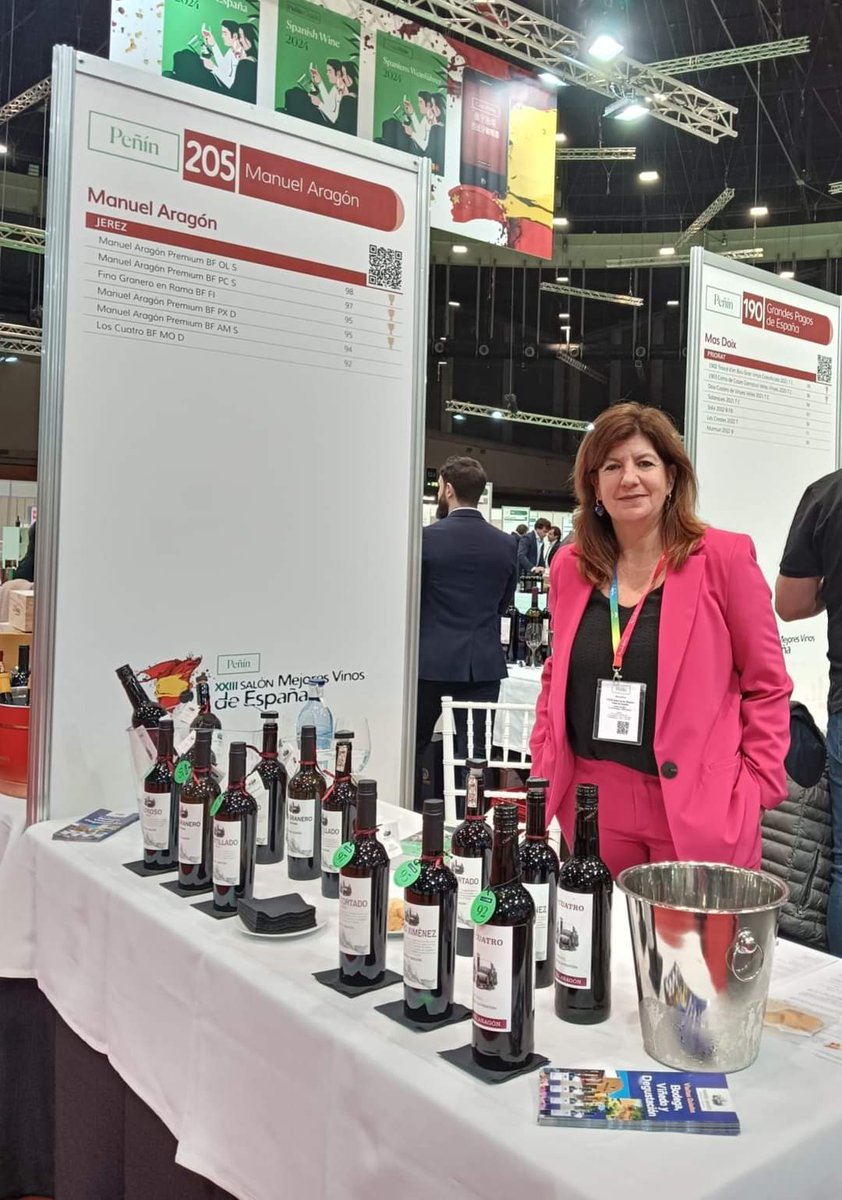 <a href="/AragonBodega/">Bodega Manuel Aragón</a> ya está en la XXIII edición del Salón de los mejores vinos de España según la guía Peñín.

Más de 2.000 vinos elaborados por 400 bodegas, la mayor representación de los mejores vinos que se elaboran actualmente en España. 

Guía Peñín  <a href="/IFEMA/">IFEMA MADRID</a> MADRID