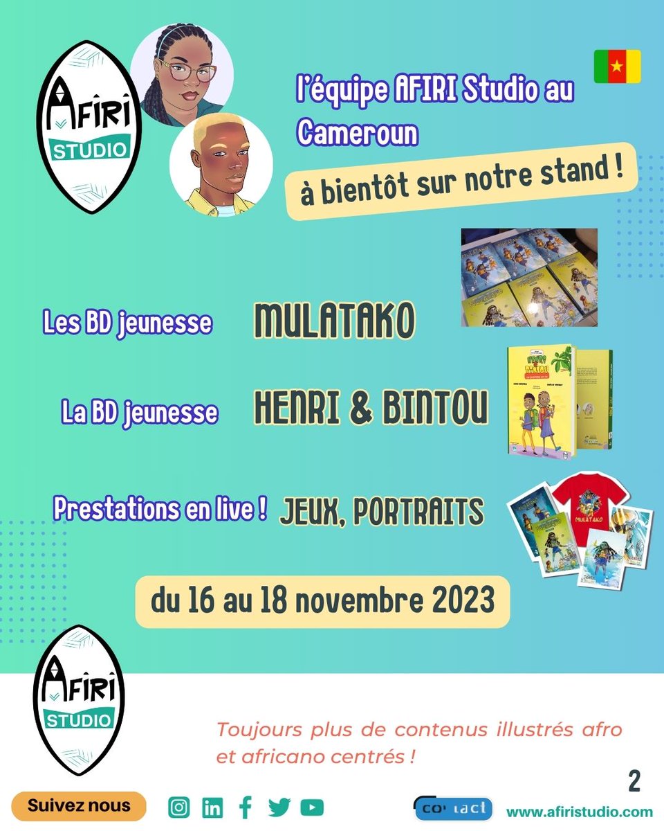 AfiriStudio's tweet photo. #AFIRIStudio #illustrationsafro #illustration
#livres #BD #BDmultimédia #Afrique #Afro #Afrocentré https://t.co/QhGf7aXw3A