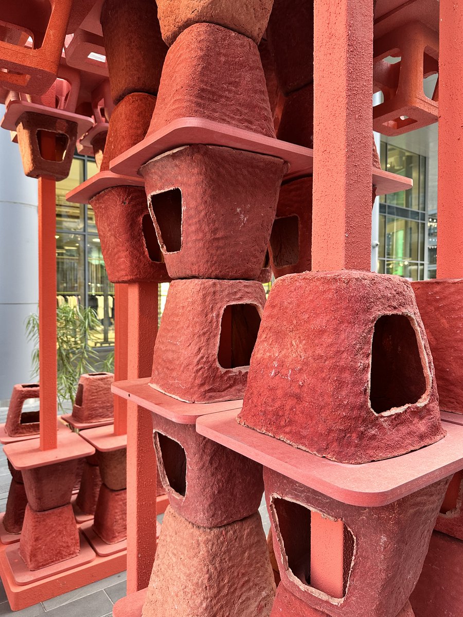 buildstation_ae's tweet photo. Build Station x TEE VEE EFF

'Pulp Fractions' showcases a brilliant fusion of style and sustainability at @d3Dubai.
Crafted with our eco-friendly #Valchromat panels, 

'For a greener ♥️ tomorrow'.

#collaboration #sustainabledesign #greendesign #interiordesign #woodpanel https://t.co/h4nBu7QNYO