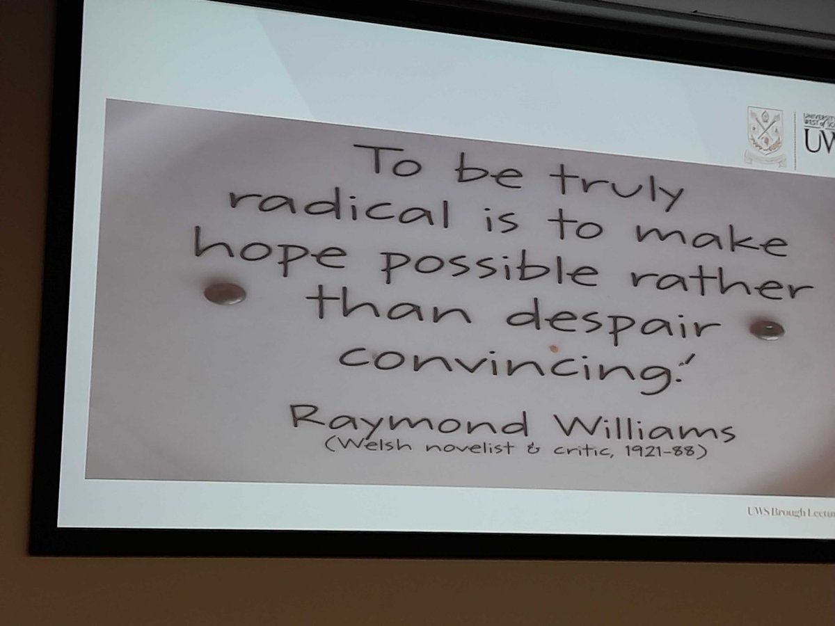 Our partnerships facilitator, <a href="/VCloney/">Vicki Cloney</a>, recently attended a lecture at the <a href="/UniWestScotland/">UWS</a> entitled Where Next for Health and Social Care?

It was a pleasure to hear from Prof. @derekfeeleyQI, who gave the lecture, and Prof. James Miller, the Principal and Vice-Chancellor of UWS
