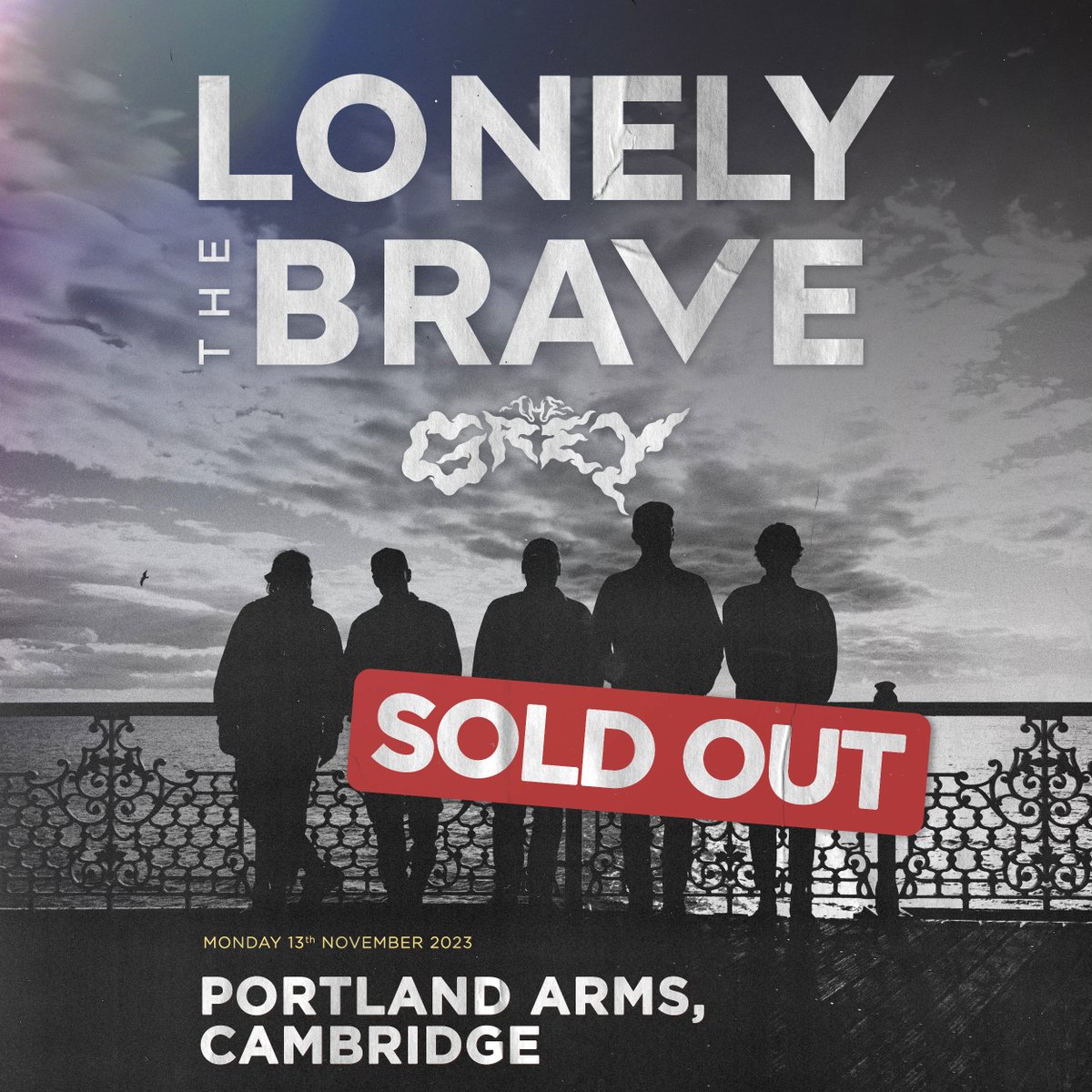 Lonely The Brave (@lonelythebrave) on Twitter photo What We Do To Feel - Day 4...
Will be a fun one. Tonight's show at <a href="/ThePortlandArms/">The Portland Arms</a> is a sell out. Doors 7.30pm.
Make sure you're down early for <a href="/grey_cambridge/">The Grey</a>. What We Do To Feel - Day 4...
Will be a fun one. Tonight's show at <a href="/ThePortlandArms/">The Portland Arms</a> is a sell out. Doors 7.30pm.
Make sure you're down early for <a href="/grey_cambridge/">The Grey</a>.