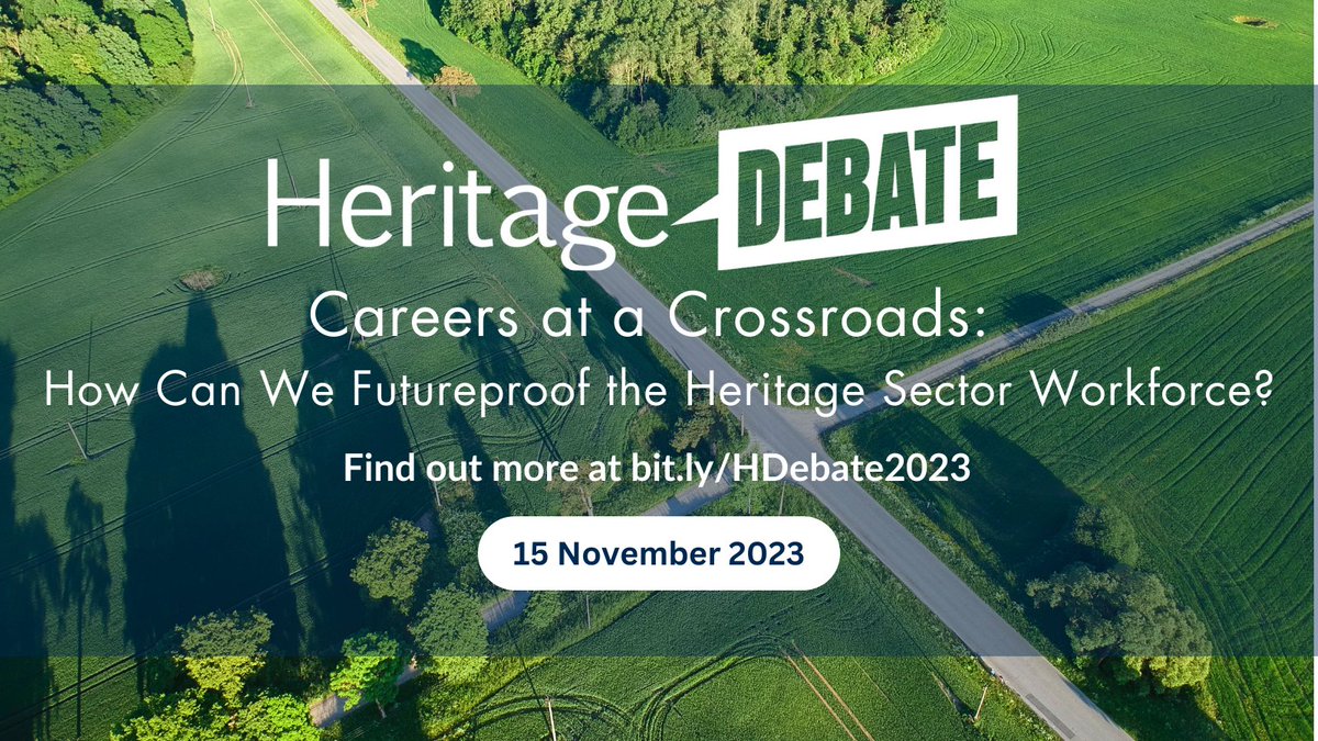 Oxford University Heritage Network (@oxford_heritage) on Twitter photo Curious about working in #heritage? 💼🏰
Get your ticket for Wednesday's <a href="/Heritage_NGOs/">The Heritage Alliance</a> #HeritageDebate2023, 'Careers at a Crossroads,' to see discussion on work in the sector and its future.
Tickets👉 bit.ly/46bMyz6
Check out the programme👉 bit.ly/HDebate2023 Curious about working in #heritage? 💼🏰
Get your ticket for Wednesday's <a href="/Heritage_NGOs/">The Heritage Alliance</a> #HeritageDebate2023, 'Careers at a Crossroads,' to see discussion on work in the sector and its future.
Tickets👉 bit.ly/46bMyz6
Check out the programme👉 bit.ly/HDebate2023