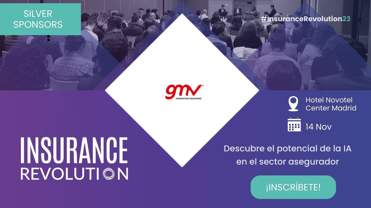 infoGMV_es's tweet photo. Nos vemos mañana en #InsuranceRevolution23!
Estaremos en el stand de GMV para enseñarte cómo #ciberproteger tu negocio,  adecuar tu entidad a la nueva Ley #DORA, y cómo usar #IA en la #LuchaContraFraude en #aseguradoras.
¡Te esperamos! https://t.co/8NbaeiHF0a
@IKN_Spain https://t.co/jzPzHb4TjH